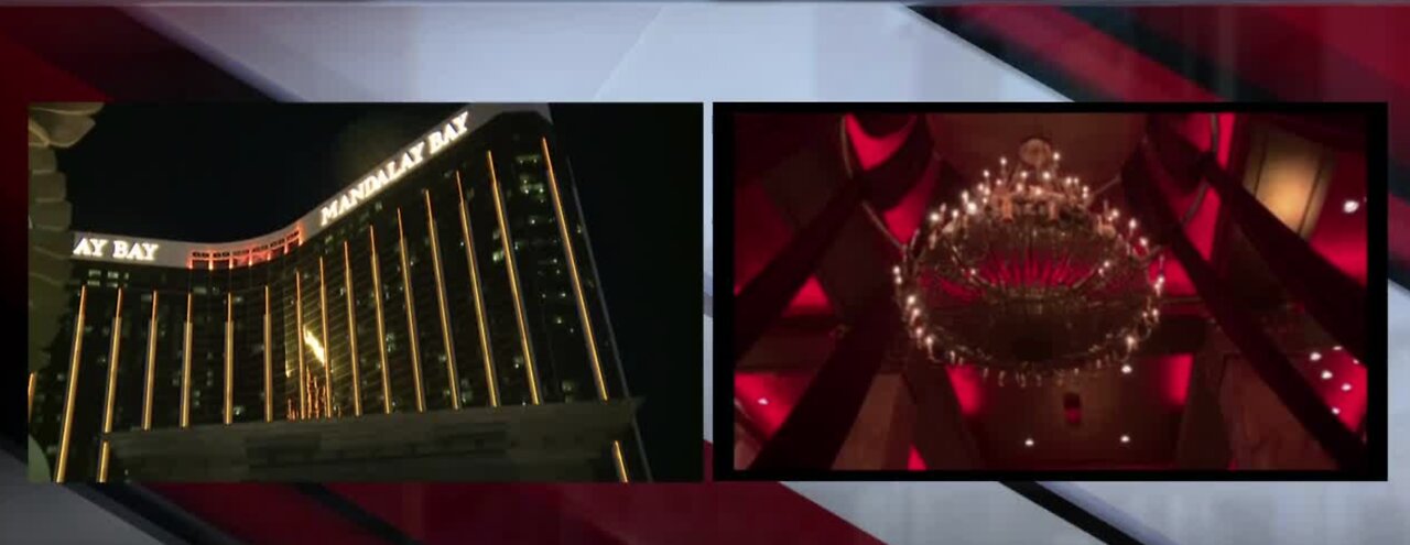 Earthquake rattles people inside Mandalay Bay