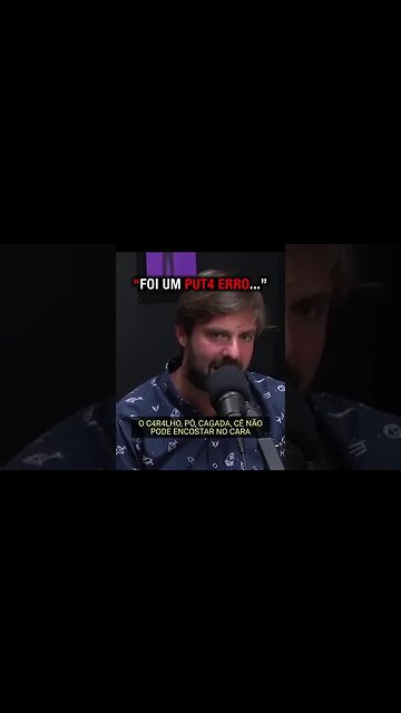 PIOROU PRA C4R4LH0 A SITUAÇÃO com Fábio Rabin | Planeta Podcast #shorts