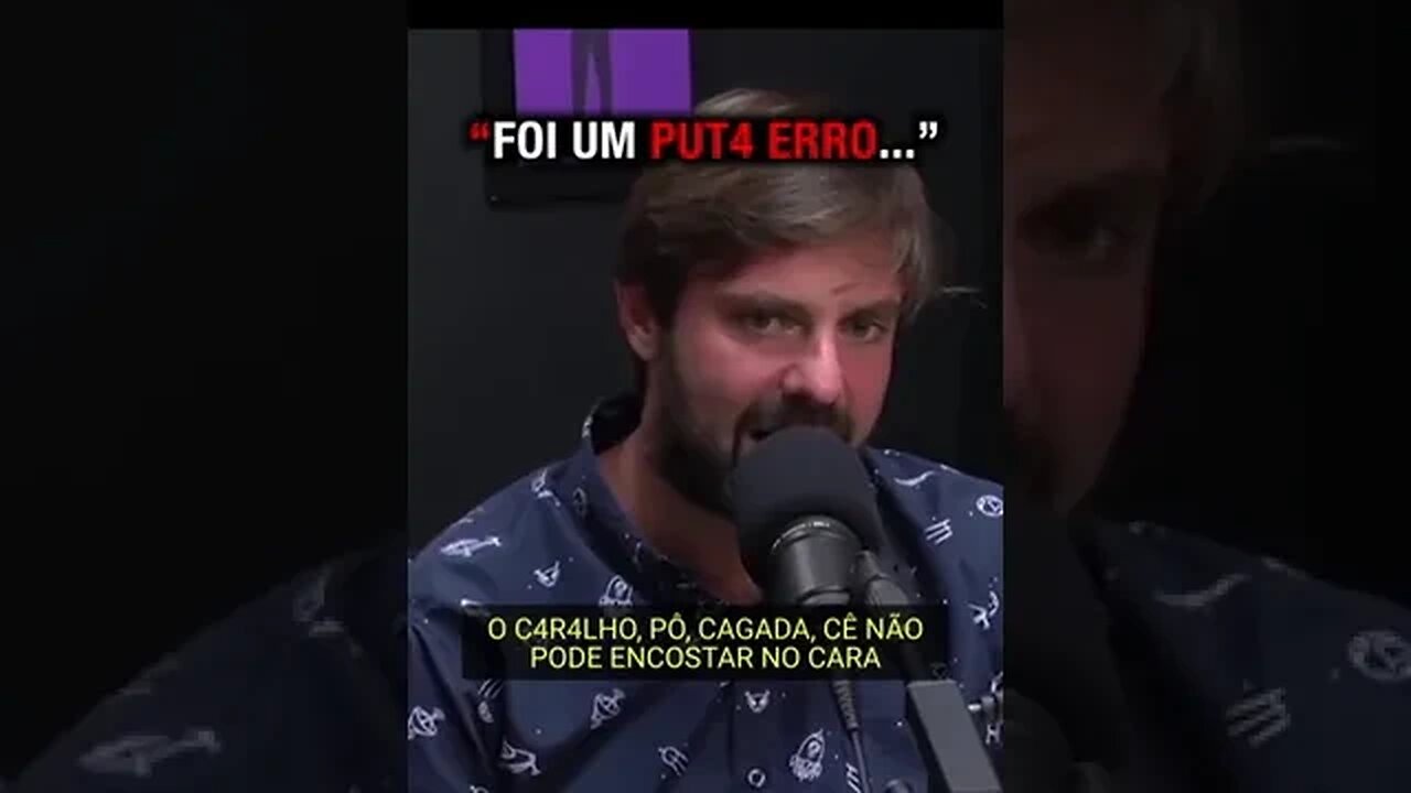 PIOROU PRA C4R4LH0 A SITUAÇÃO com Fábio Rabin | Planeta Podcast #shorts