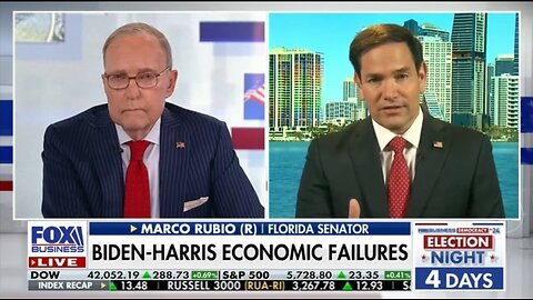 Sen Marco Rubio: Americans Are Feeling The Failure Of The Harris Economy
