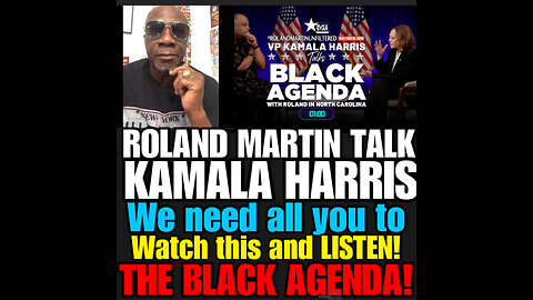BCN #94 Kamala Harris Talks Black Agenda With Roland in North Carolina