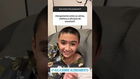 Alongamento entre as séries