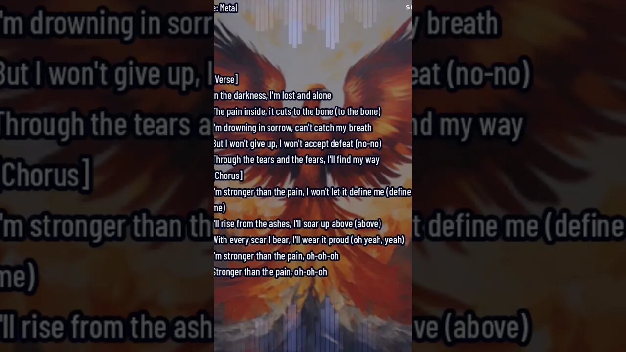 Stronger than the pain -The Sharkness (AI)