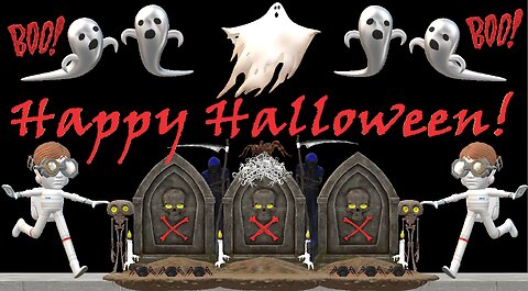 Ghostbusters - Ray Parker Jr. - Happy Halloween - Halloween Party Video