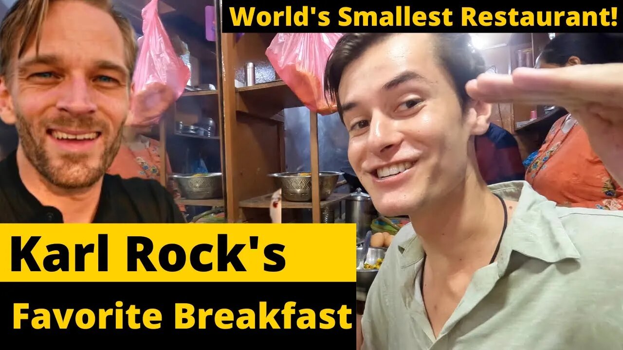 WORLD’S SMALLEST RESTAURANT (IN Nepal) @KarlRock
