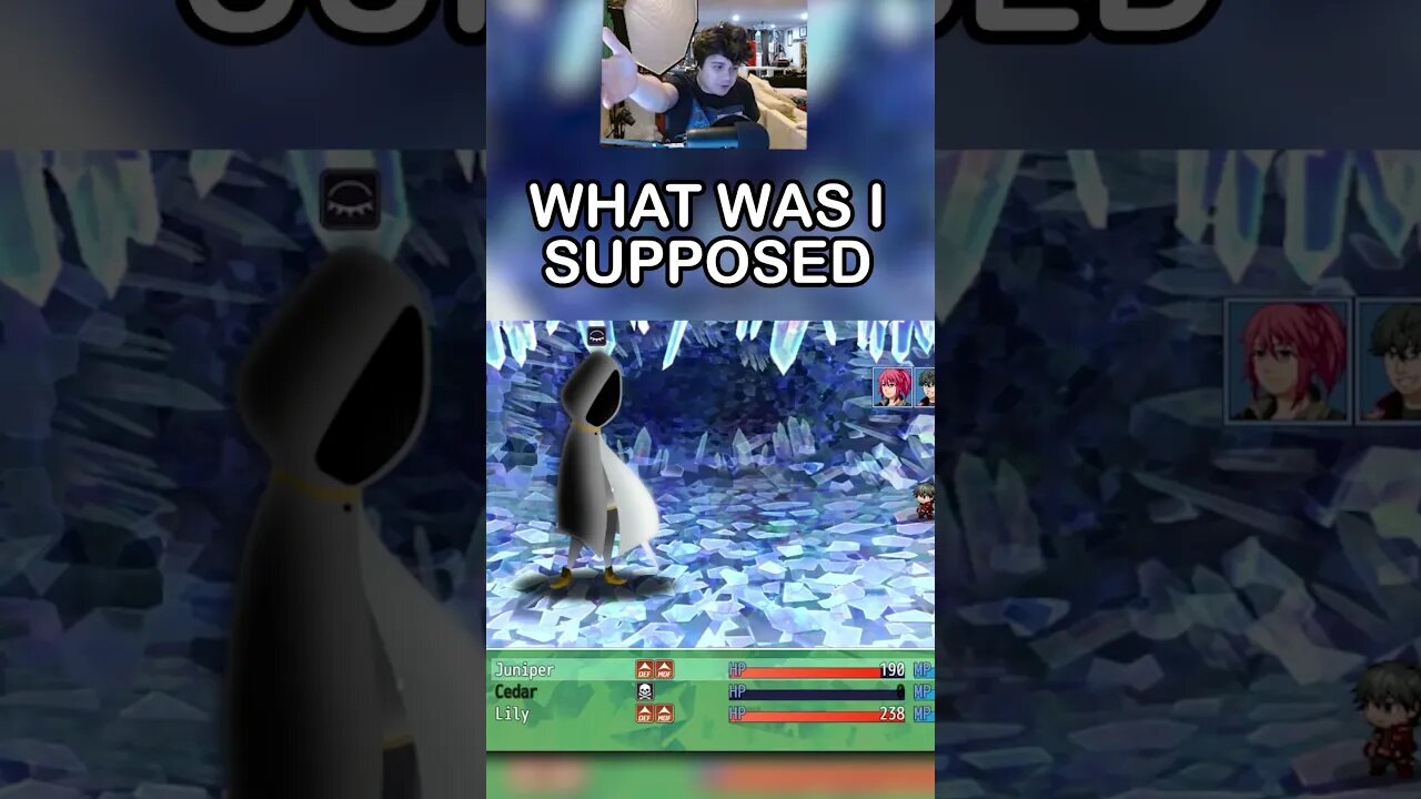 It was at this moment he knew, he messed up