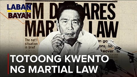 PANOORIN | Ang totoong kwento sa likod ng pagdeklara ni Pres. Marcos Sr. ng Martial Law