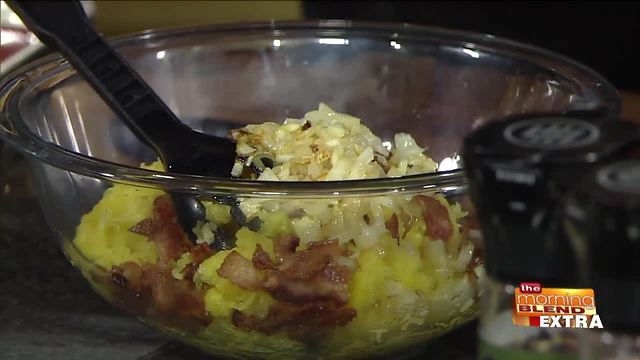 Blend Extra: Savory Parmesan Spaghetti Squash with Bacon