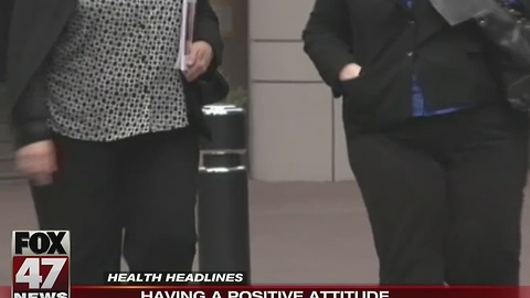 Positive attitude could increase life span