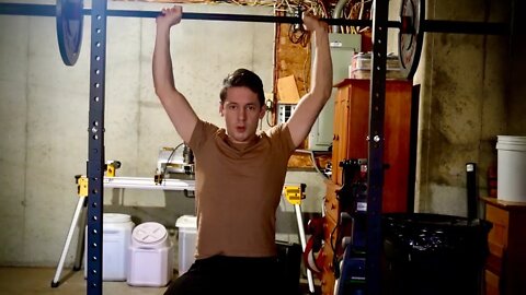 HOME GYM PUSH DAY VLOG + JOB UPDATE