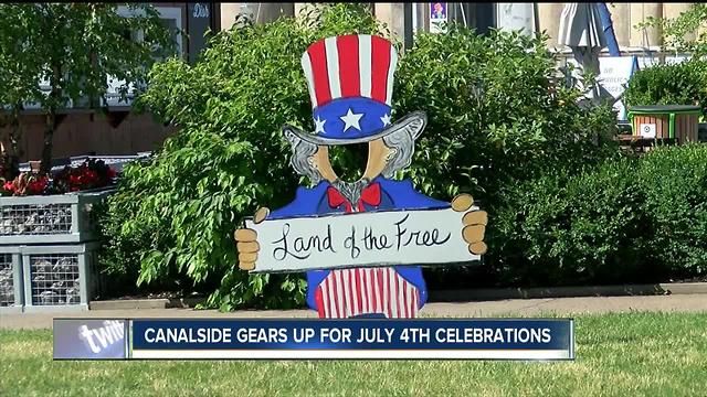 Canalside gears up for July 4th celebrations