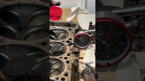 BMW E34 M5 S38B36 Valve Tilt Clearance - Engine Rebuild and Full Automotive Restoration