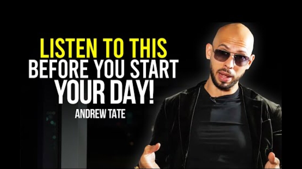 WATCH THIS EVERY DAY - Motivational Speech By Andrew Tate [YOU NEED TO WATCH THIS]