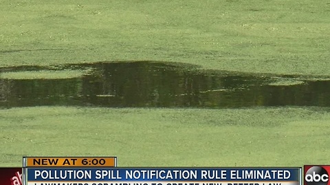 Tampa Bay legislator trying to fix Florida's pollution notification system