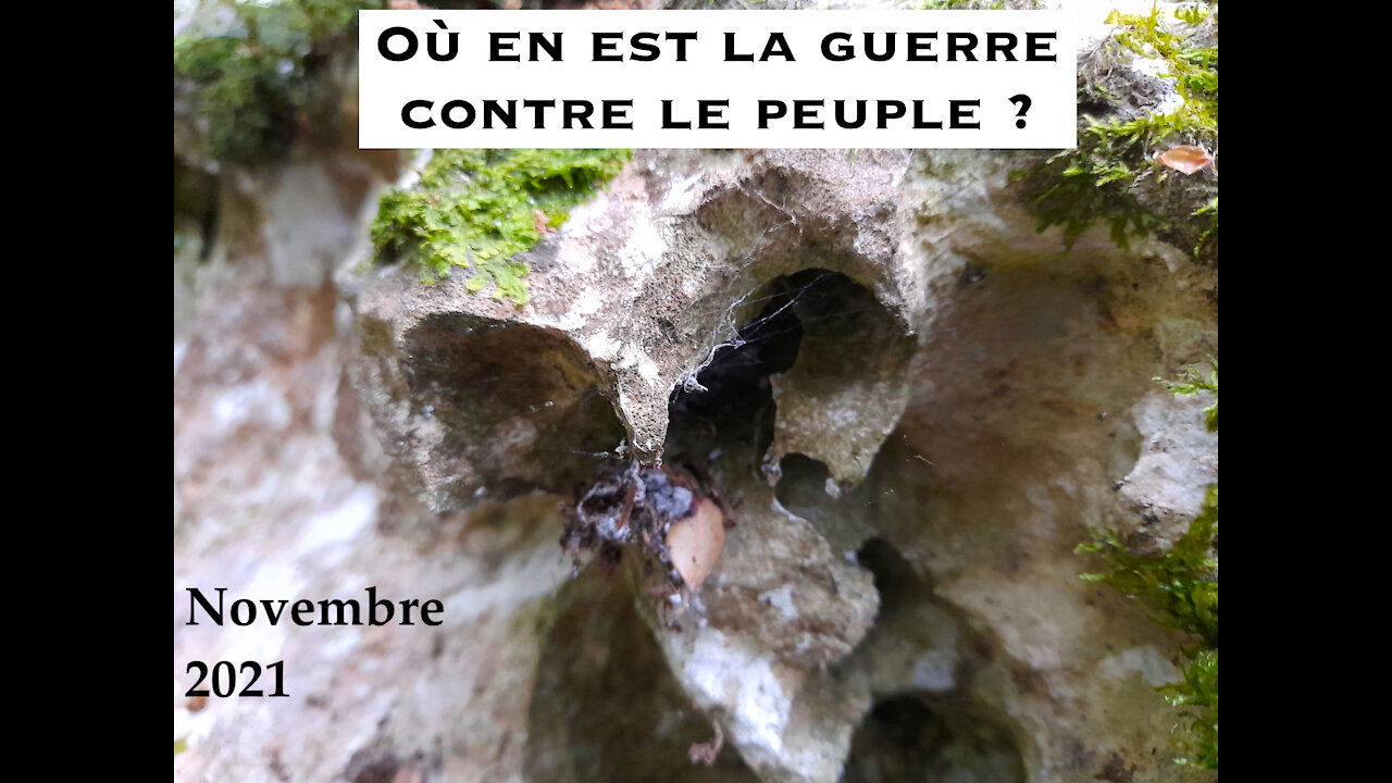 Où en est la guerre contre le peuple ?