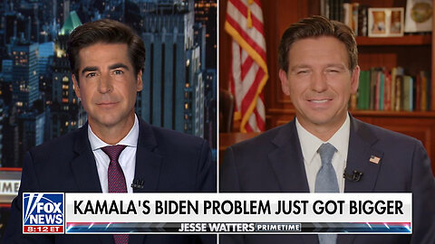 Gov. Ron DeSantis: Biden Calling Trump Supporters 'Garbage' Is 'Poetic Justice'