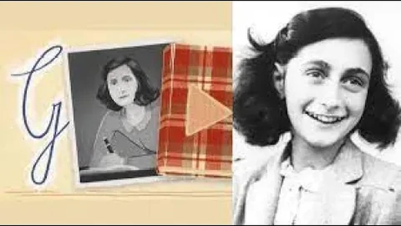 WUIH GOOGLE HER NAME SEARCH ANNE FRANK - NAZI + NUREMBERG!! -- FRANSISCA SIM