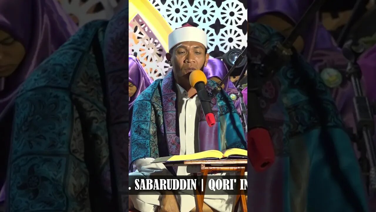 Masya Allah Bikin Adem TGH. Sabaruddin Abdurrahman #qoriinternasional