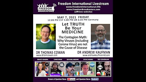 Dr. Andrew Kaufman and Dr. Thomas Cowan -"Contagion Myth"