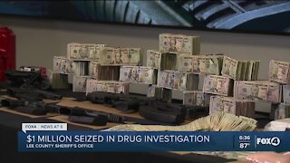 Six arrested in Lee County's largest drug bust