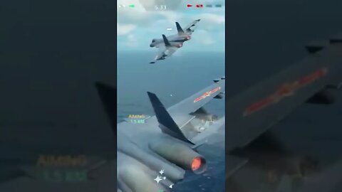 Fighter Jet VS Submarine & Ships #shorts #short #gaming #gamer #games #modernwarships #reels #reel