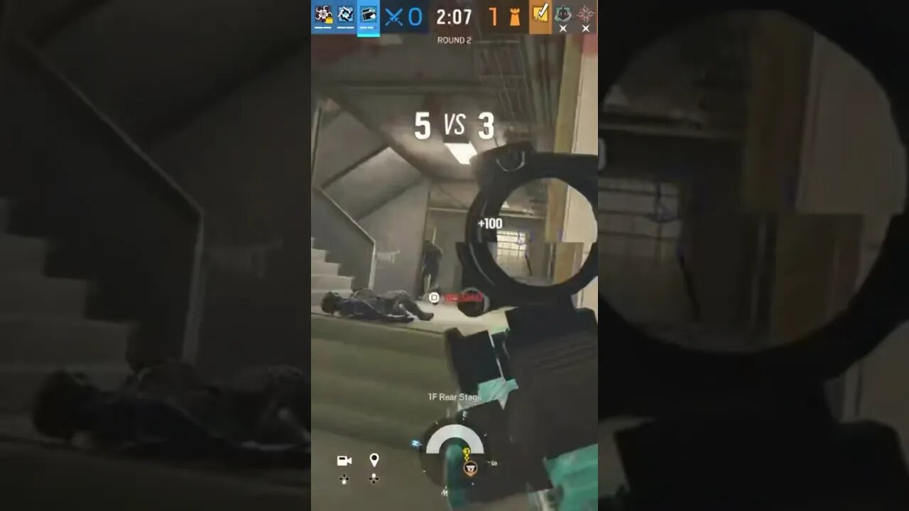 Ace walked pass like nothing happened