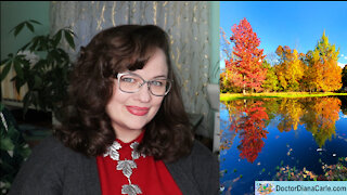 Finding God's Peace Along an Autumn lake - Growing in the Garden with God