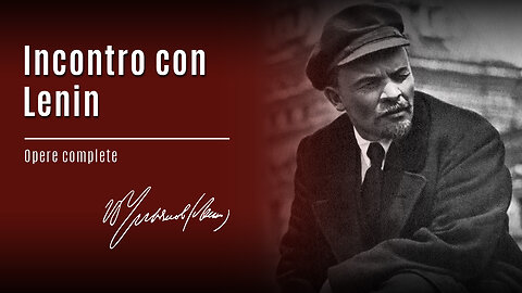 Incontro con Lenin — Sugli Stati Uniti d’Europa