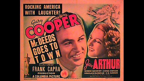 Mr Deeds Goes To Town 1936