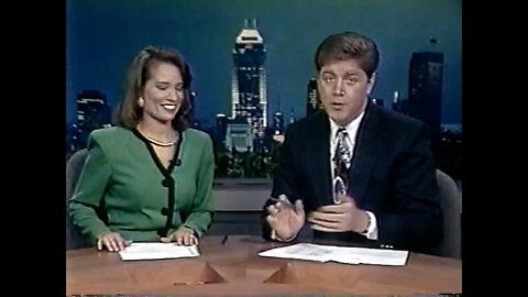 November 20, 1993 - Snippets of WISH-TV Indianapolis 6 PM Newscast