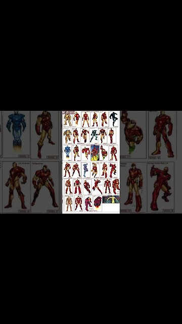 Homem De Ferro - Armaduras