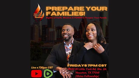 PREPARE YOUR FAMILIES: Marriage Breakthrough!