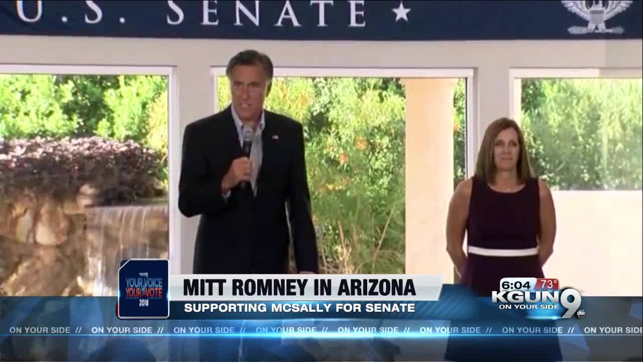 McSally urges people to vote in 'dead heat' race