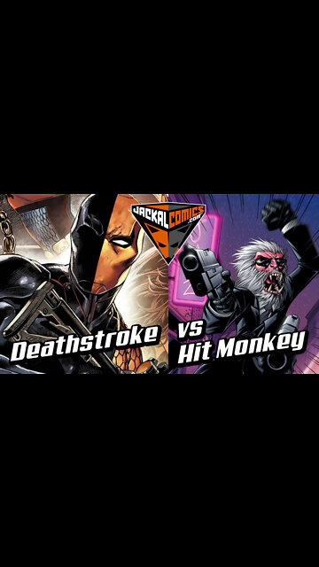 DEATHSTROKE vs HIT MONKEY - Comic Book Battles: Who Would Win In A Fight?