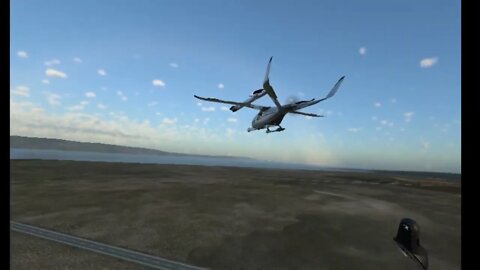 Cross country land away.