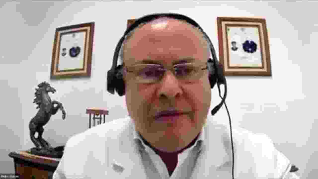 Dr Pedro Chavez Showing Findings Blue Tooth Mac Address From Covid Jabs
