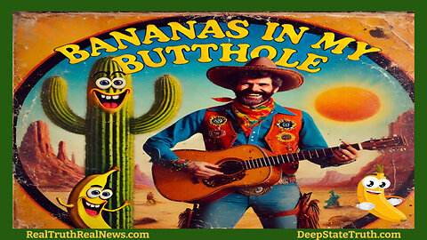 🎶 🍌 Bananas in My Butthole 🍌 by Wonky Waxworks ★🎸🎧⋆｡ Catchy Tune 🌵 👀