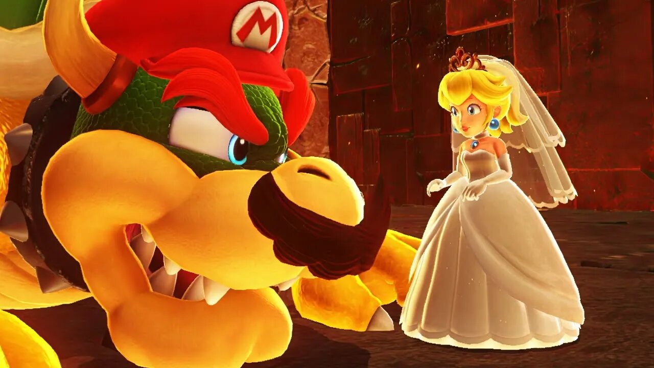Mario Transforms Into Bowser