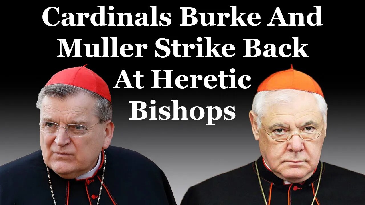 Cardinals Burke And Muller Strike Back At Heretic Bishops