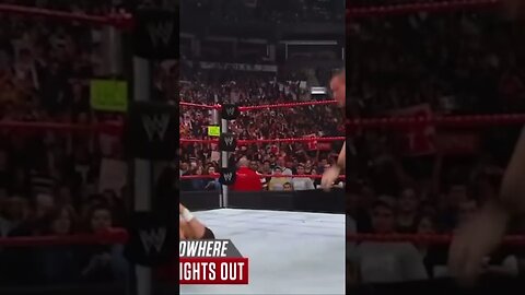 Randy orton RKO about of nowhere to triple H !! #shorts