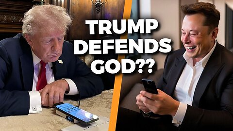 Trump DEFENDS Belief in God in New Interview with Elon Musk (TRUE STORY)