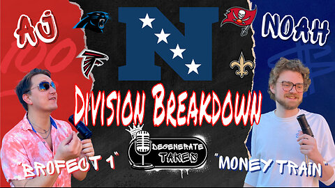 NFC South Division Breakdown & CFB Week 1 Reactions
