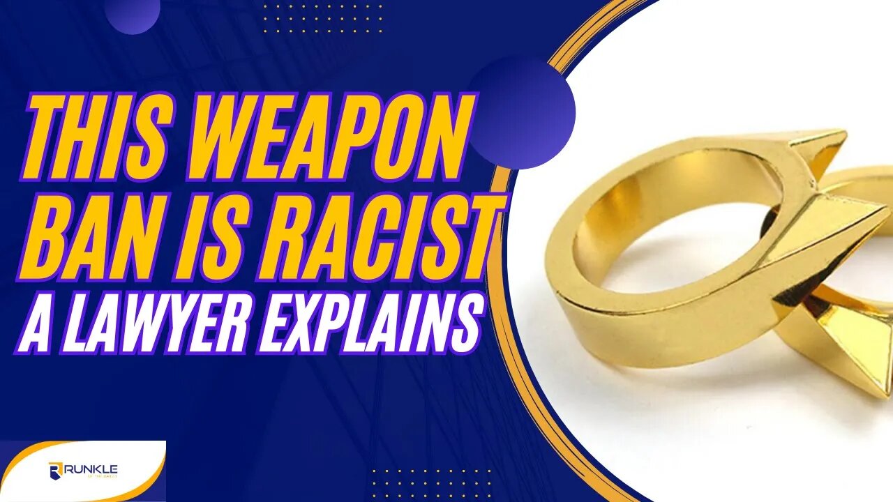 Government Admits Their Weapons Ban Is Racist -- A Lawyer Explains