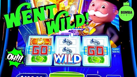 MONOPOLY GONE WILD!! #LasVegas #Casino #SlotMachine