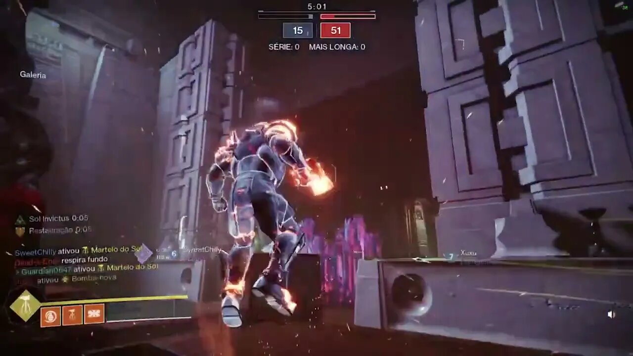Destiny 2 em modo frenético #shorts #destiny2 #tiro