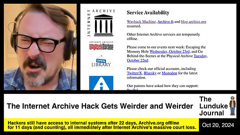 Did The Internet Archive Hack Themselves?