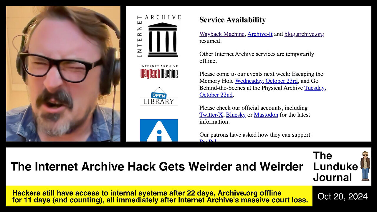 Did The Internet Archive Hack Themselves?