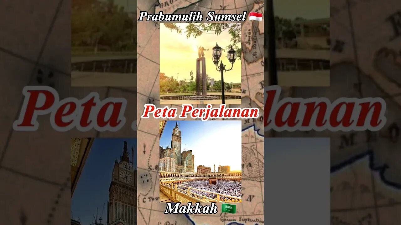 Dari Prabumulih 🇮🇩 Ke Makkah 🇸🇦 #shorts #mekah #mekkah #sumsel