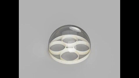 Half-Dome Floating Drone (3D Printable)