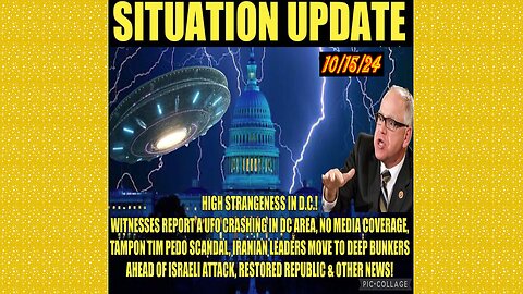 SG Anon. Juan O Savin ~ Situation Update 10/15/24 ~ Restored Republic > Judy Byington- Q+ White Hats